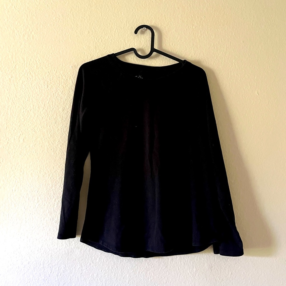 Plain black long sleeve Shirt